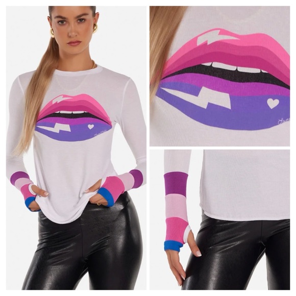 NEW LAUREN MOSHI SHYLA PINK OMBRE LIP - Picture 1 of 12